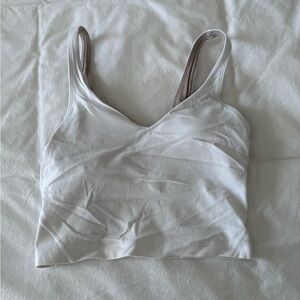 white lululemon align tank